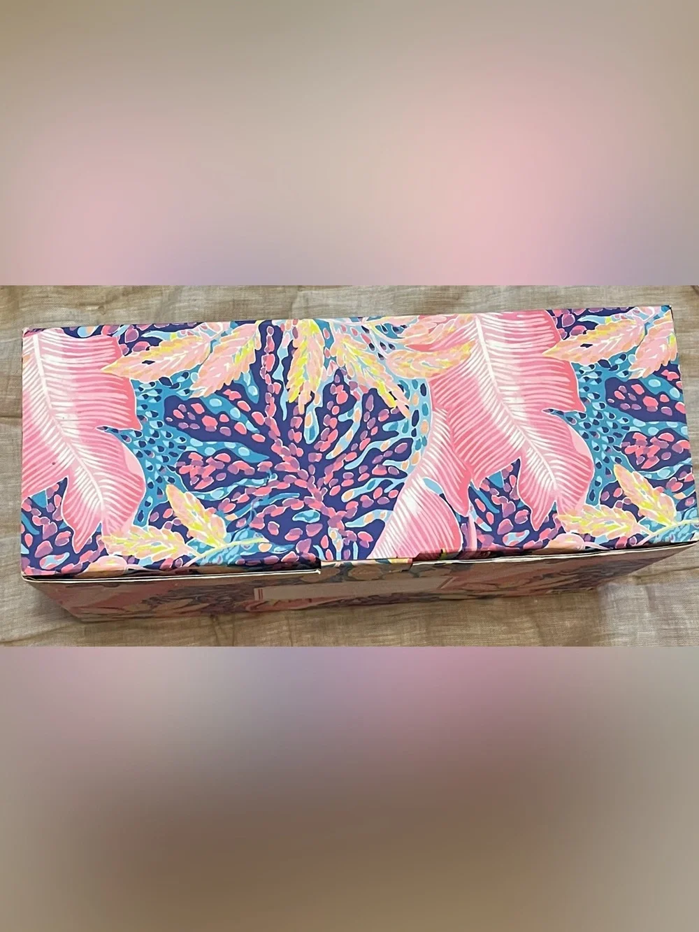 Lilly Pulitzer Wine Glasses Herd That Set 2 NIB
